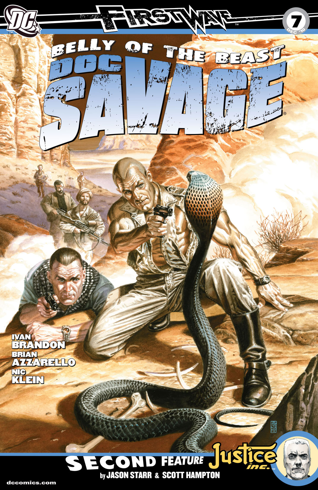 Doc Savage #7 preview images