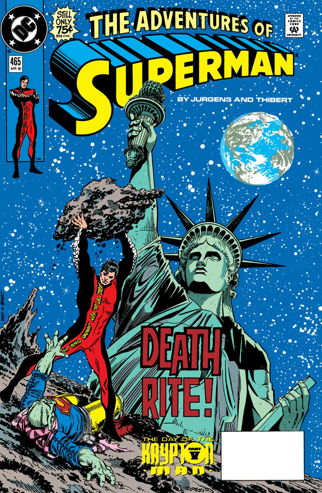 Adventures of Superman (1987-2006) #465 preview images