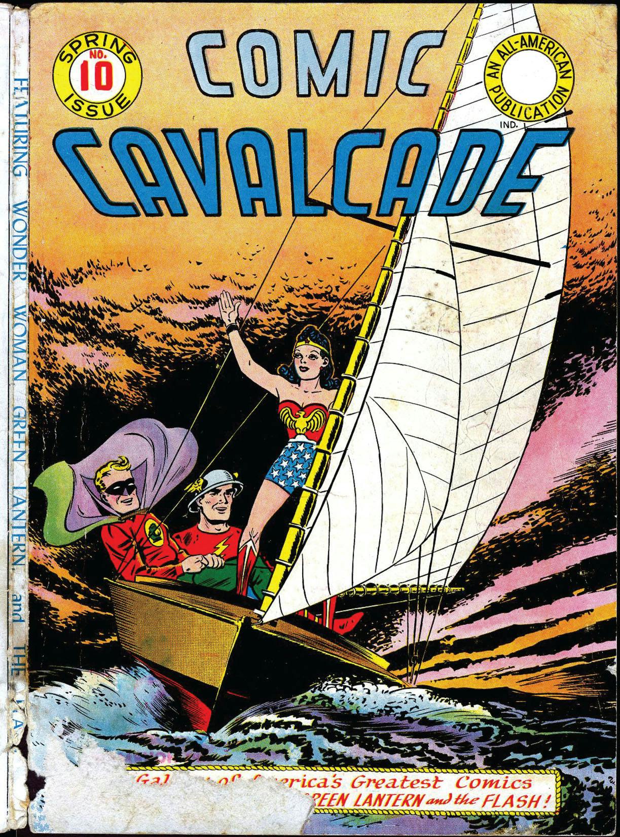 Comic Cavalcade #10 preview images