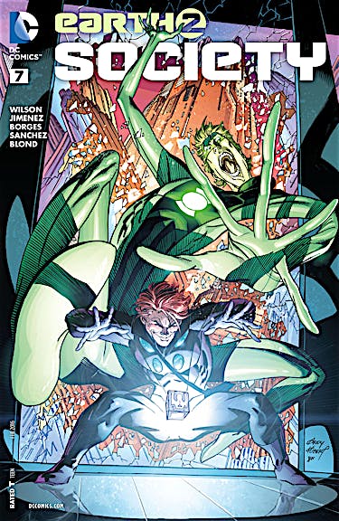 Earth 2: Society #7 preview images