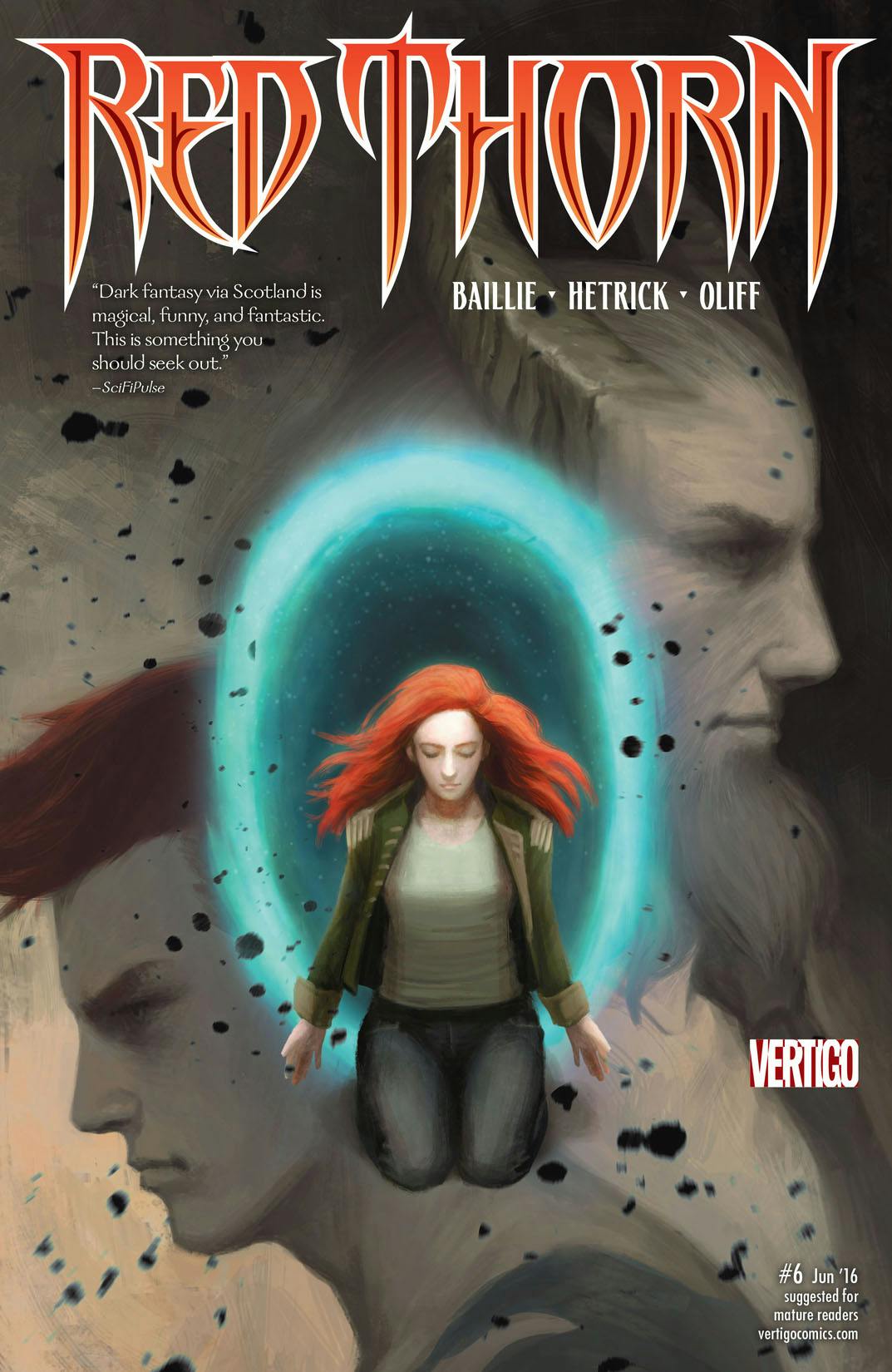 Red Thorn #6 preview images