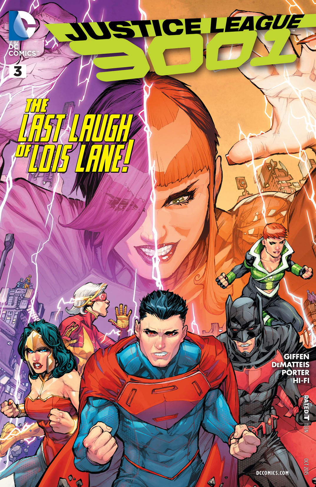 Justice League 3001 #3 preview images