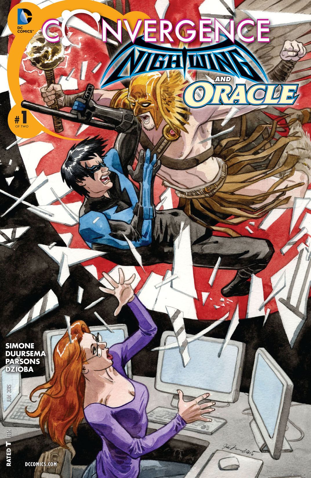 Convergence: Nightwing/Oracle #1 preview images