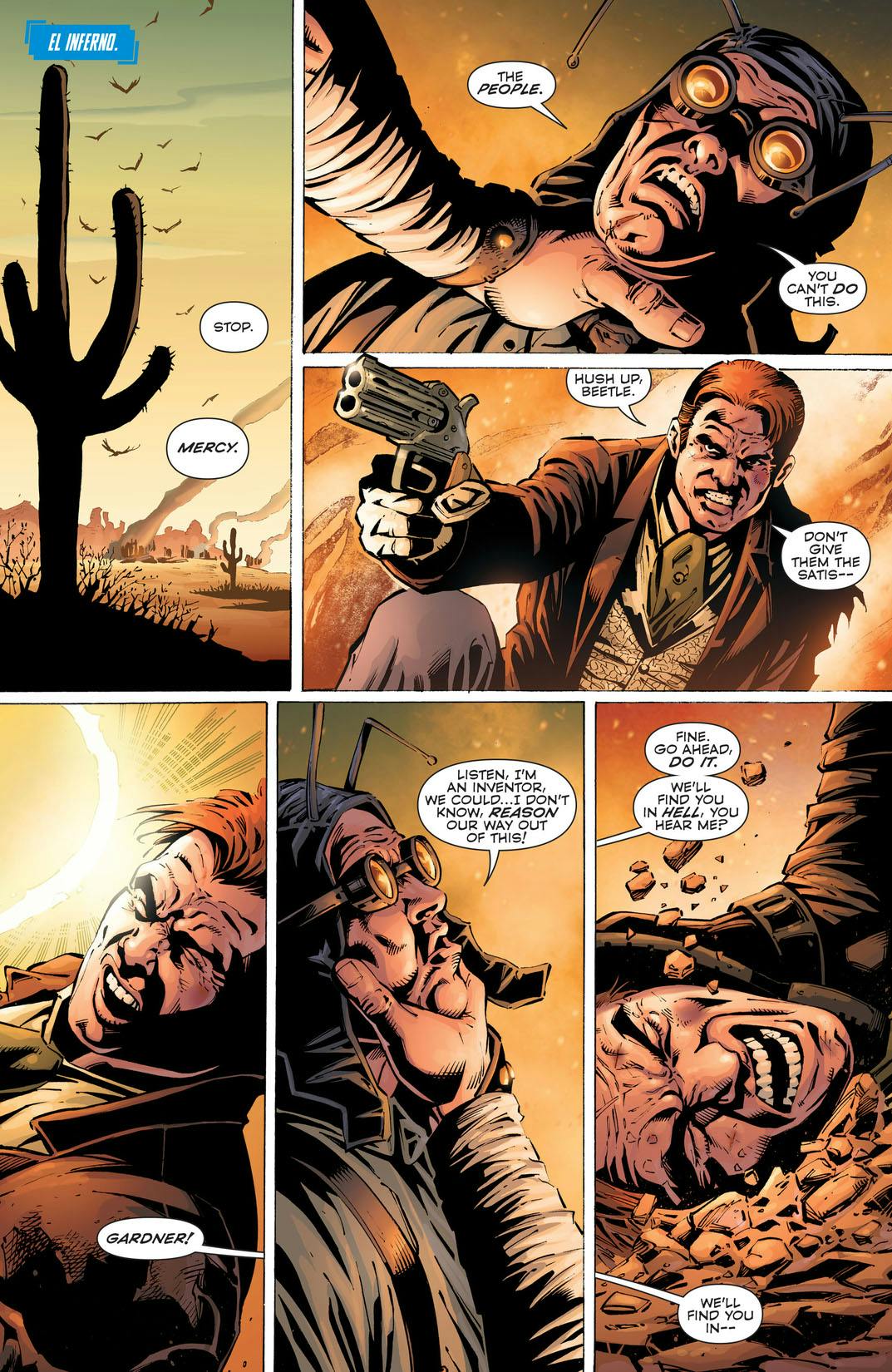 Convergence: Nightwing/Oracle series preview2