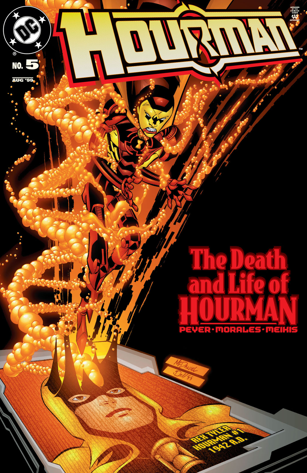 Hourman #5 NM 1999 Stock Image 