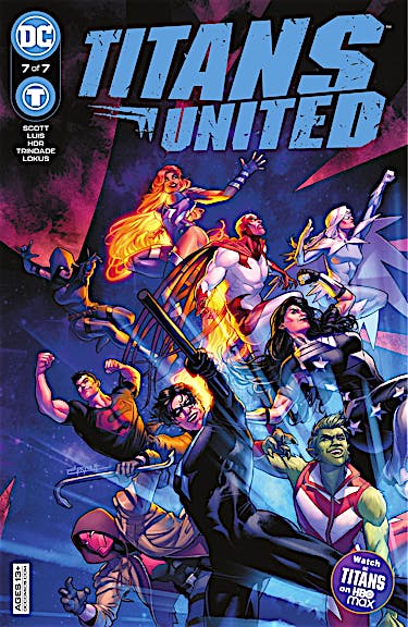Titans United #7 preview images