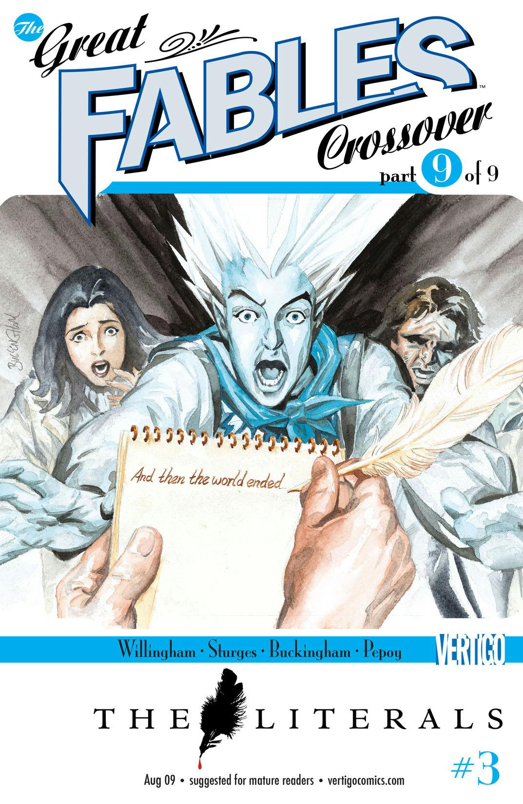 The Literals #3 preview images