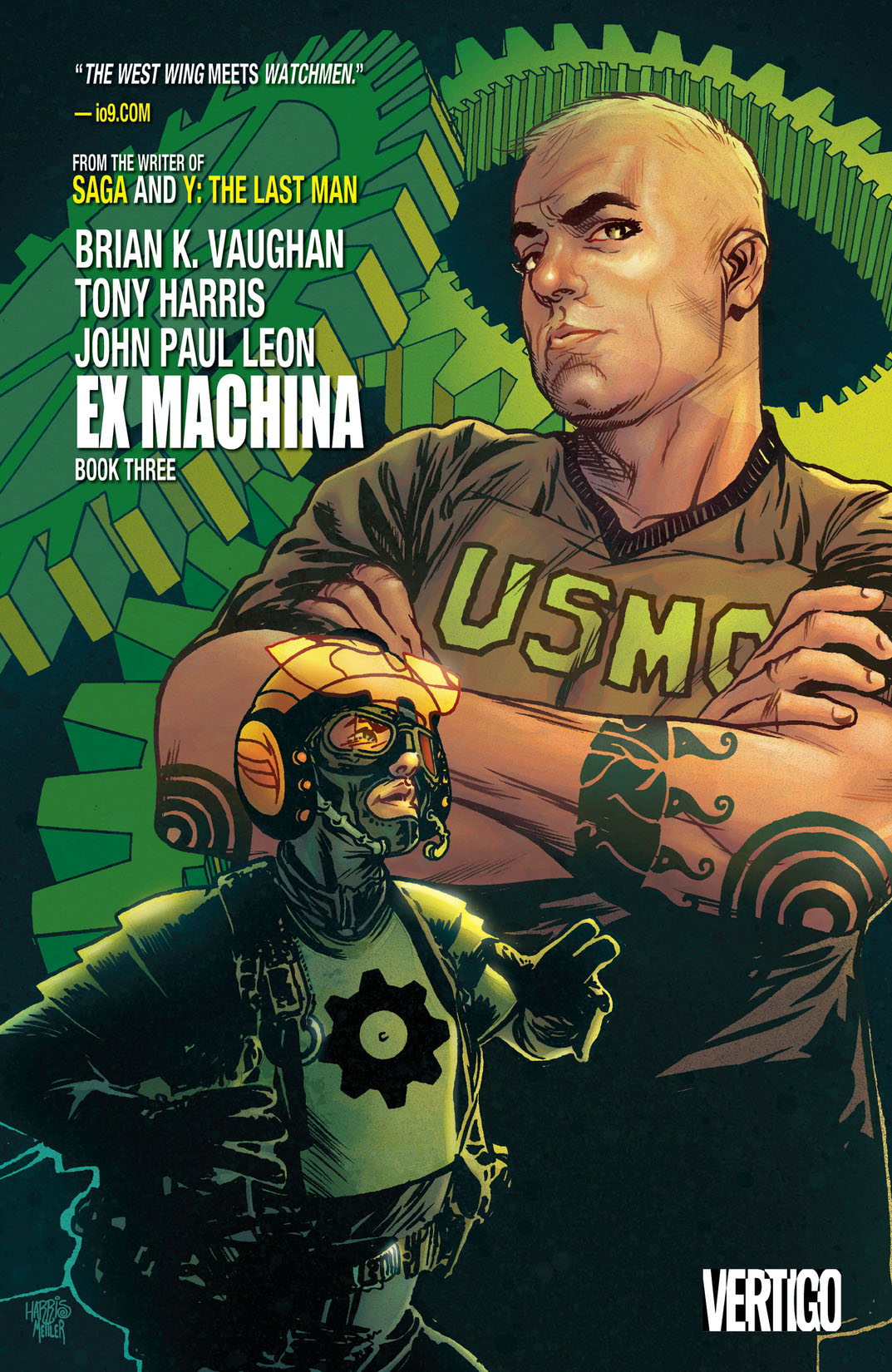 Ex Machina Book Three preview images