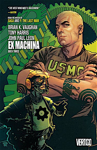 Ex Machina Book Three preview images