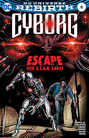 Cyborg (2016-) #8 preview images