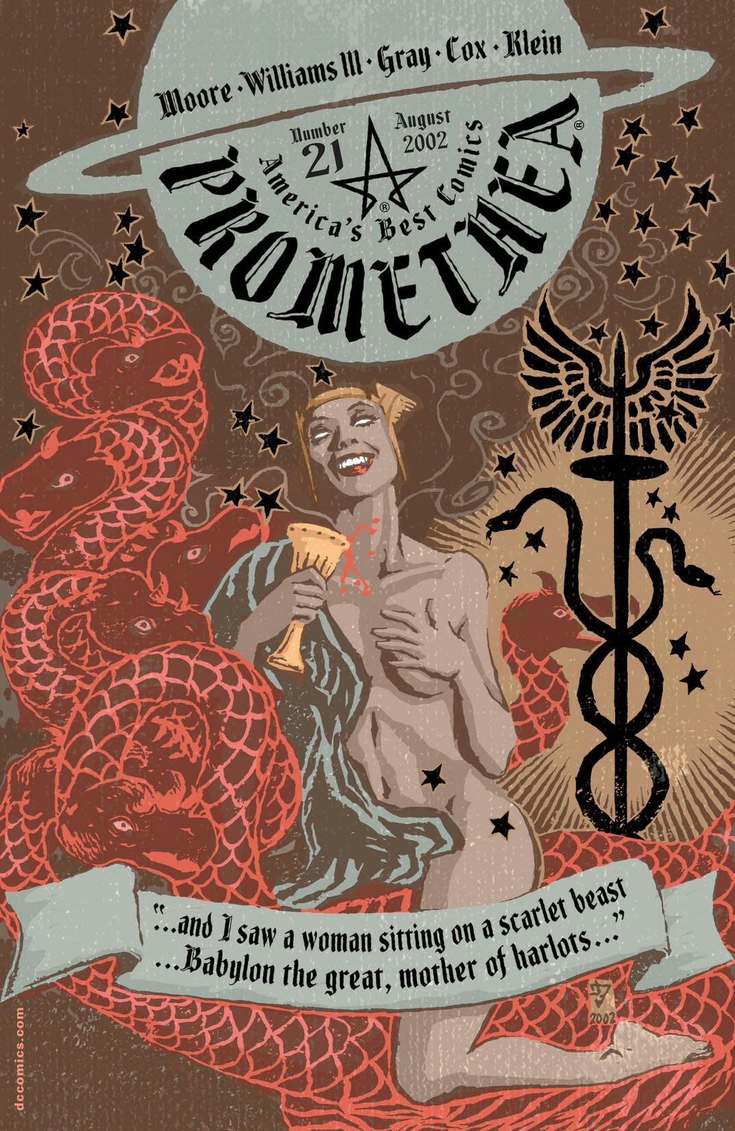 Promethea #21 preview images