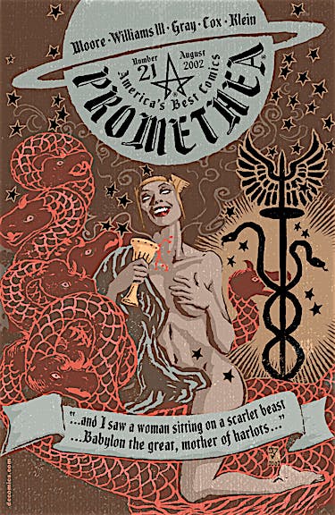 Promethea #21 preview images