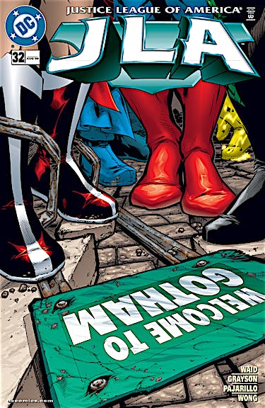 JLA #32 preview images