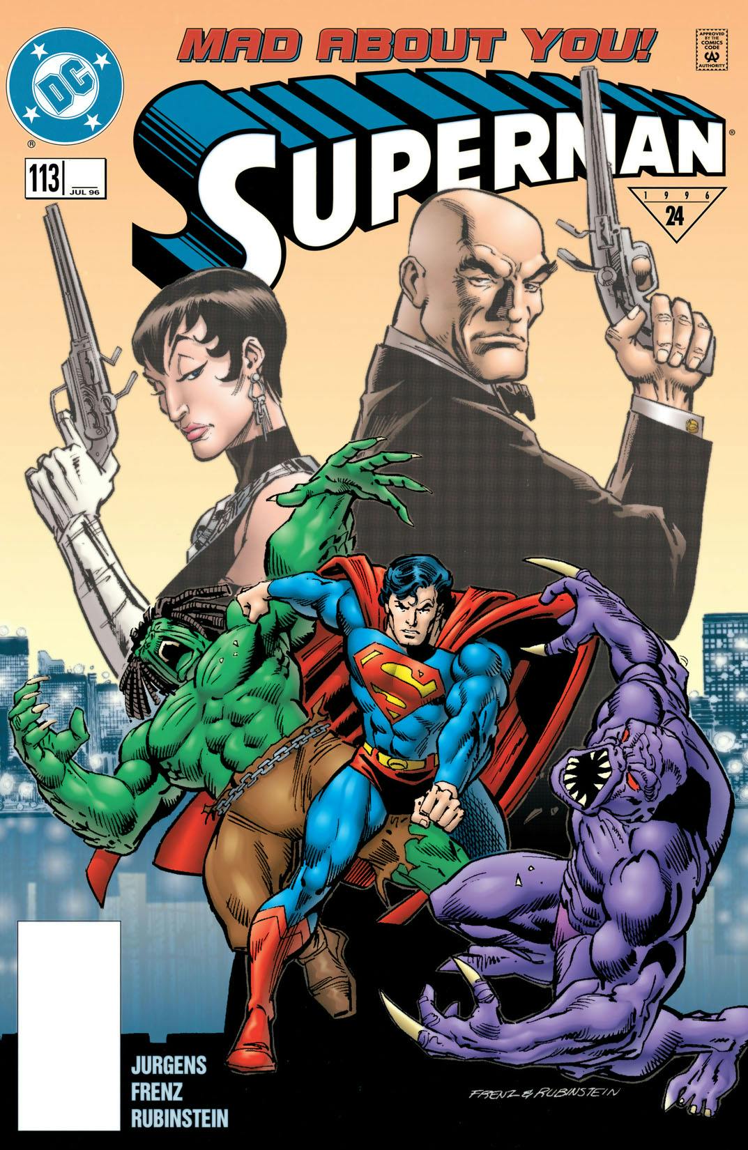 Superman (1986-) #113 preview images