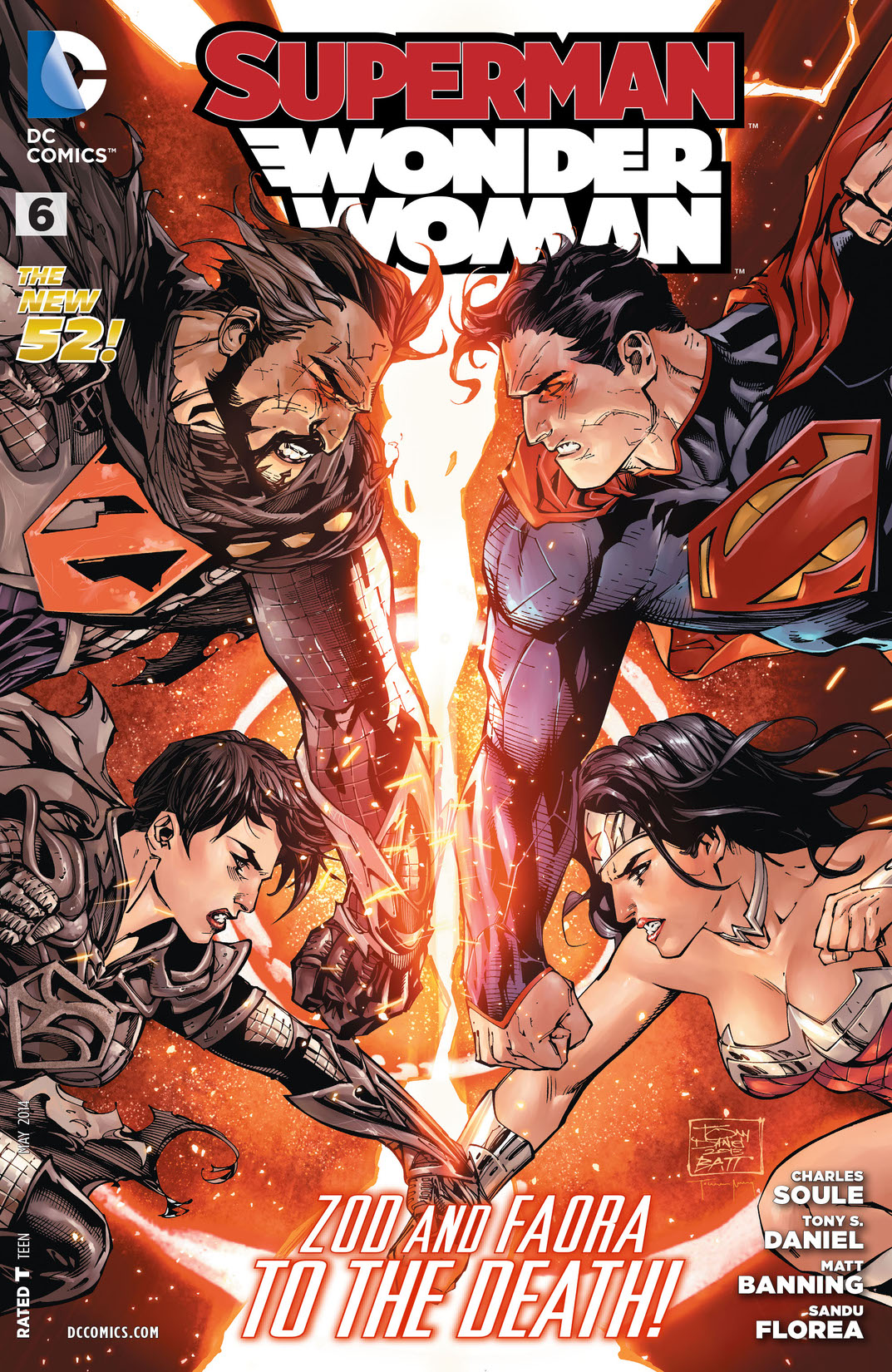 Superman/Wonder Woman #6 preview images
