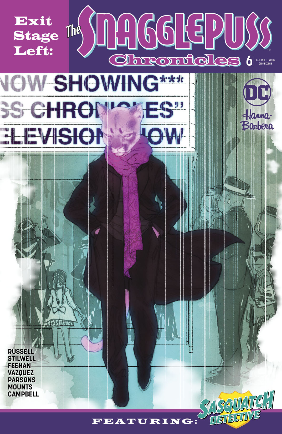 Exit Stage Left: The Snagglepuss Chronicles #6 preview images