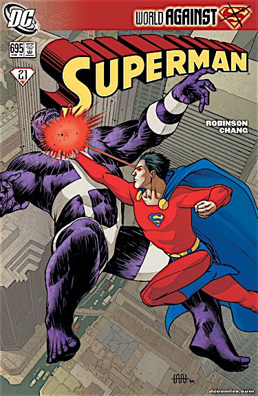 Superman (2006-) #695 preview images
