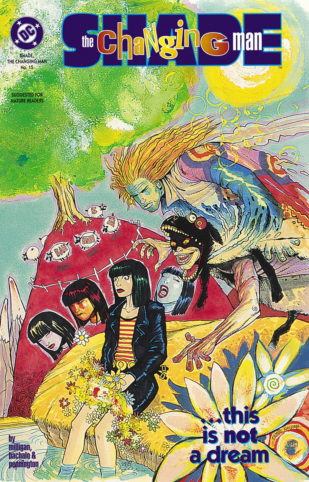 Shade, The Changing Man #15 preview images