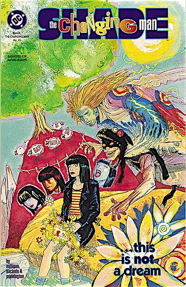 Shade, The Changing Man #15 preview images