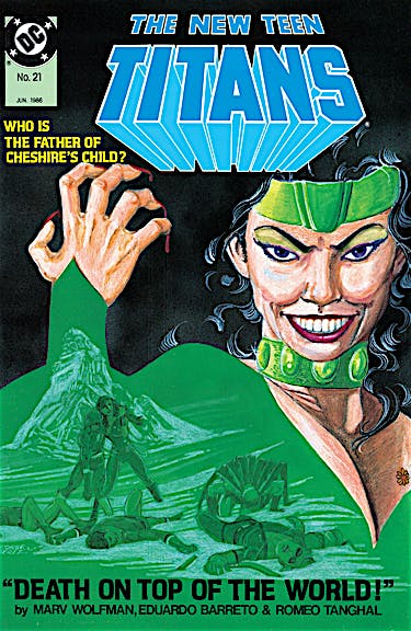 The New Teen Titans #21 preview images