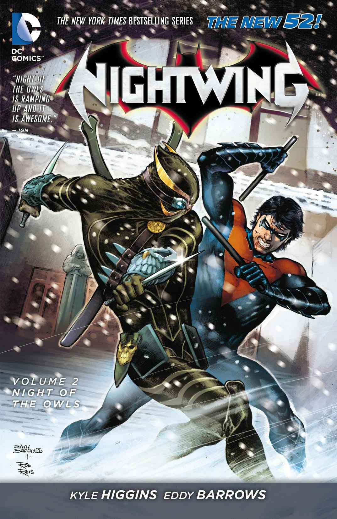 Nightwing Vol. 2: Night of the Owls preview images