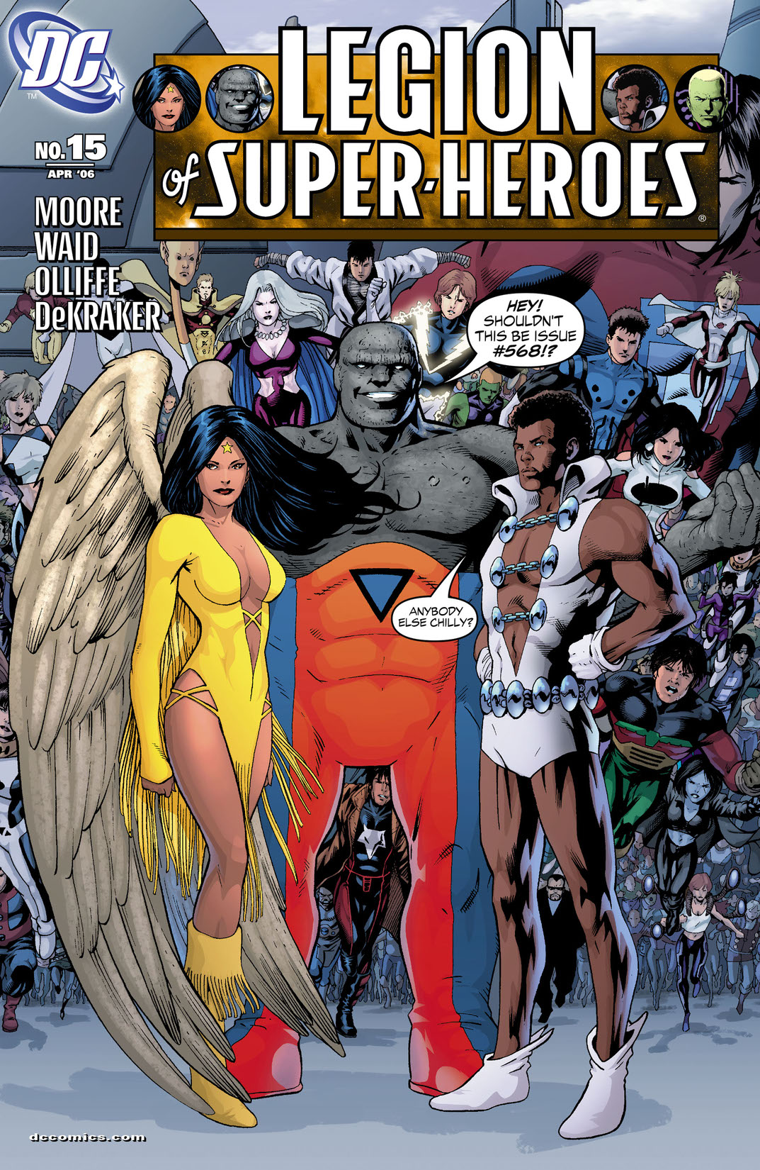 Legion of Super Heroes (2004-) #15 preview images