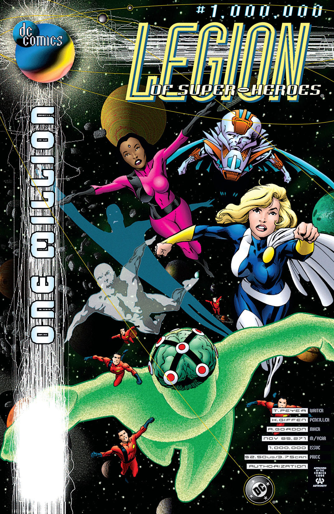 Legion of Super-Heroes #1000000 preview images