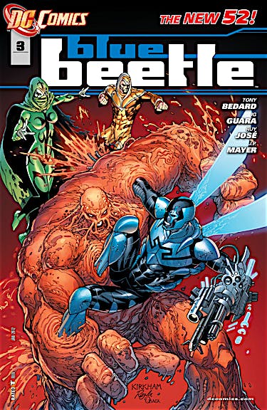 Blue Beetle (2011-) #3 preview images