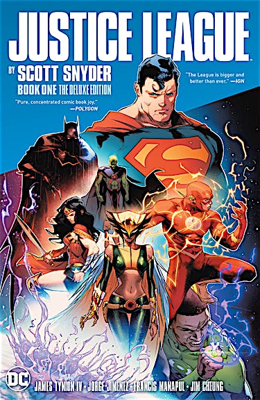 Justice League by Scott Snyder Book One Deluxe Edition preview images
