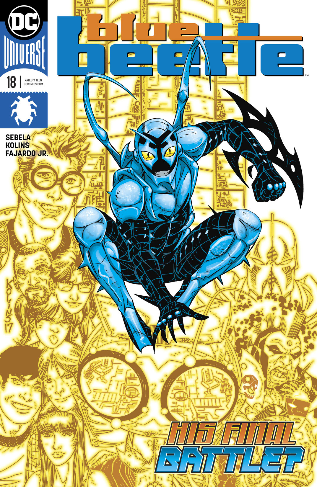 Blue Beetle (2016-) #18 preview images