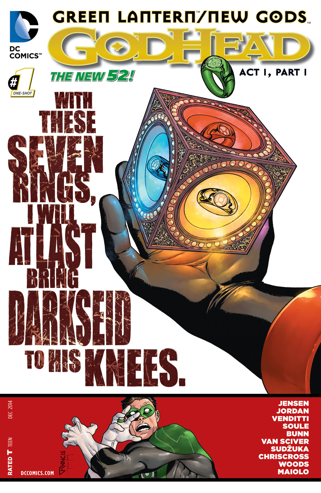 Green Lantern/New Gods: Godhead #1 preview images