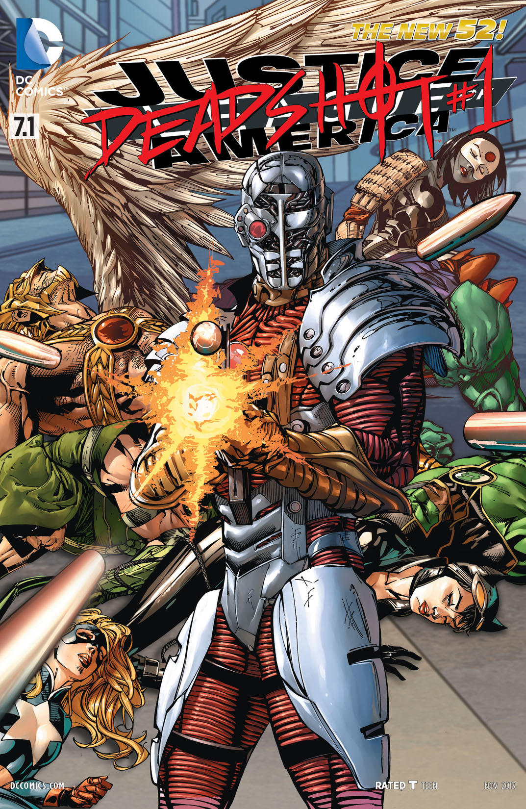 Justice League of America feat Deadshot (2013-) #7.1 preview images