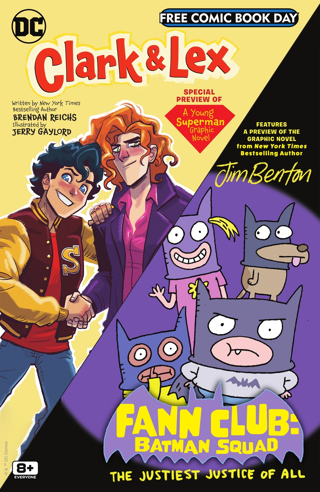 Clark & Lex and Fann Club: Batman Squad 2023 FCBD Special Edition #1 preview images
