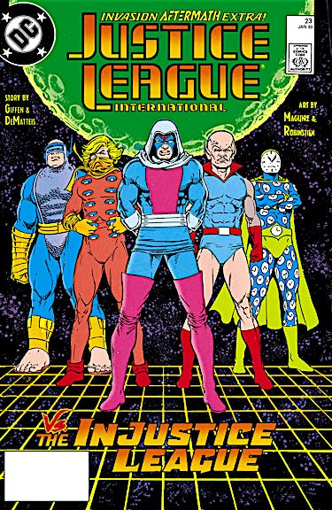 Justice League International (1987-) #23 preview images
