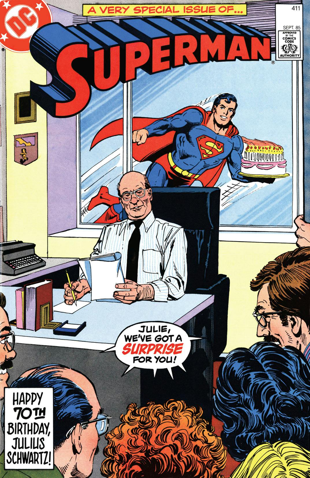 Superman (1939-) #411 preview images
