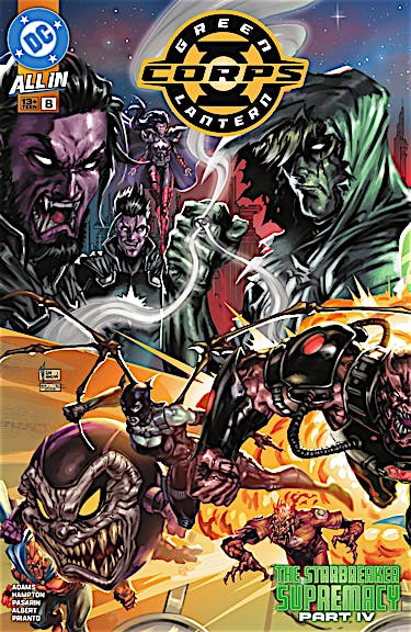 Green Lantern Corps #8 preview images