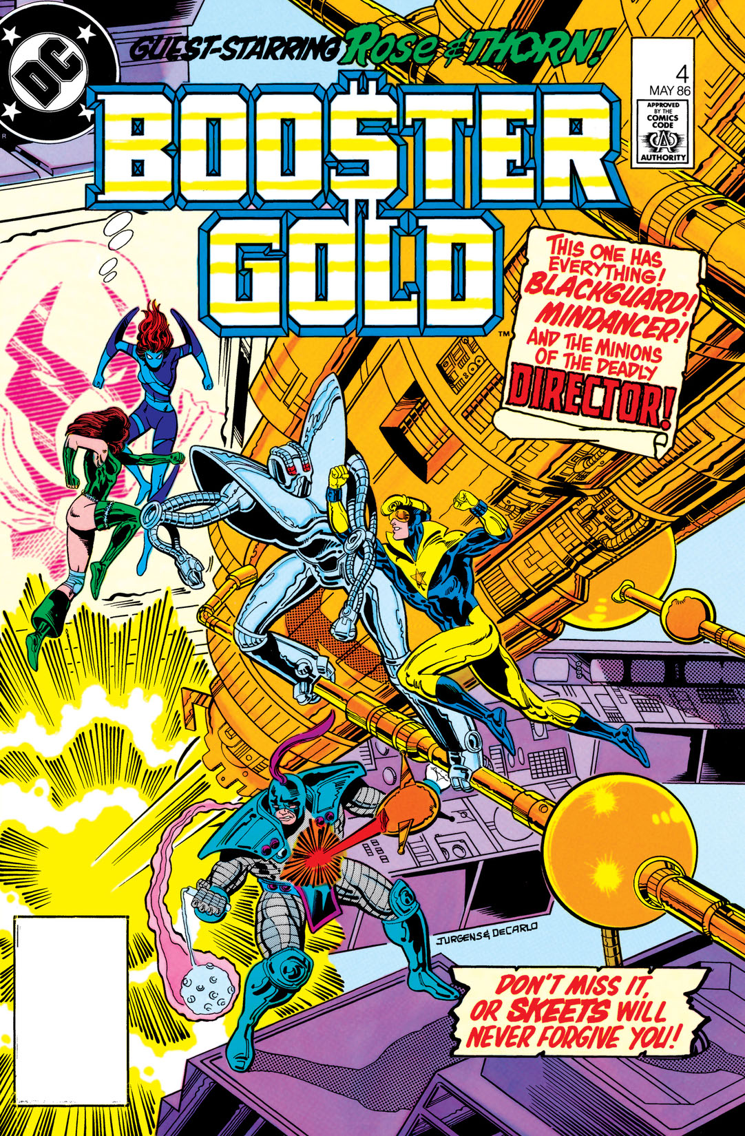 Booster Gold (1985-) #4 preview images