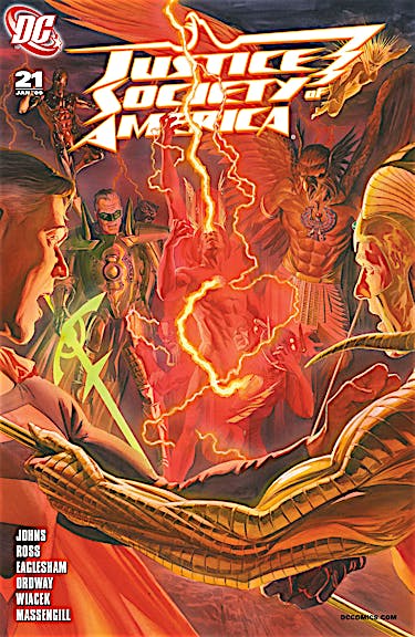 Justice Society of America (2006-) #21 preview images
