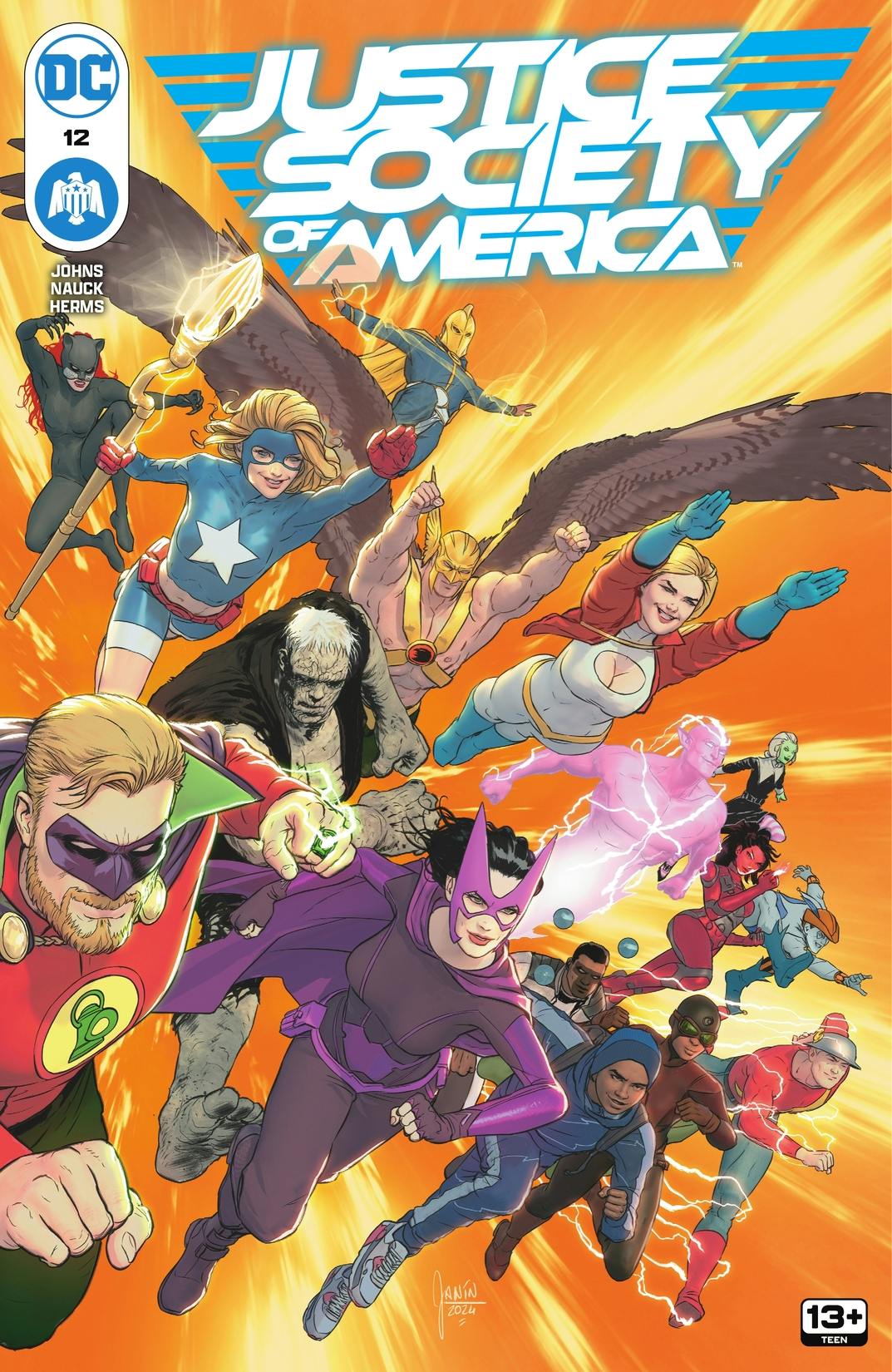 青年漫画 JUSTICE SOCIETY OF AMERICA:A CELEBRATION Justice Society of America: A Celebration of 75 Years