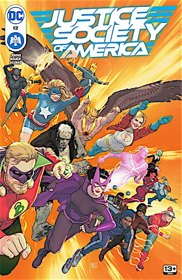 Justice Society of America #12 preview images