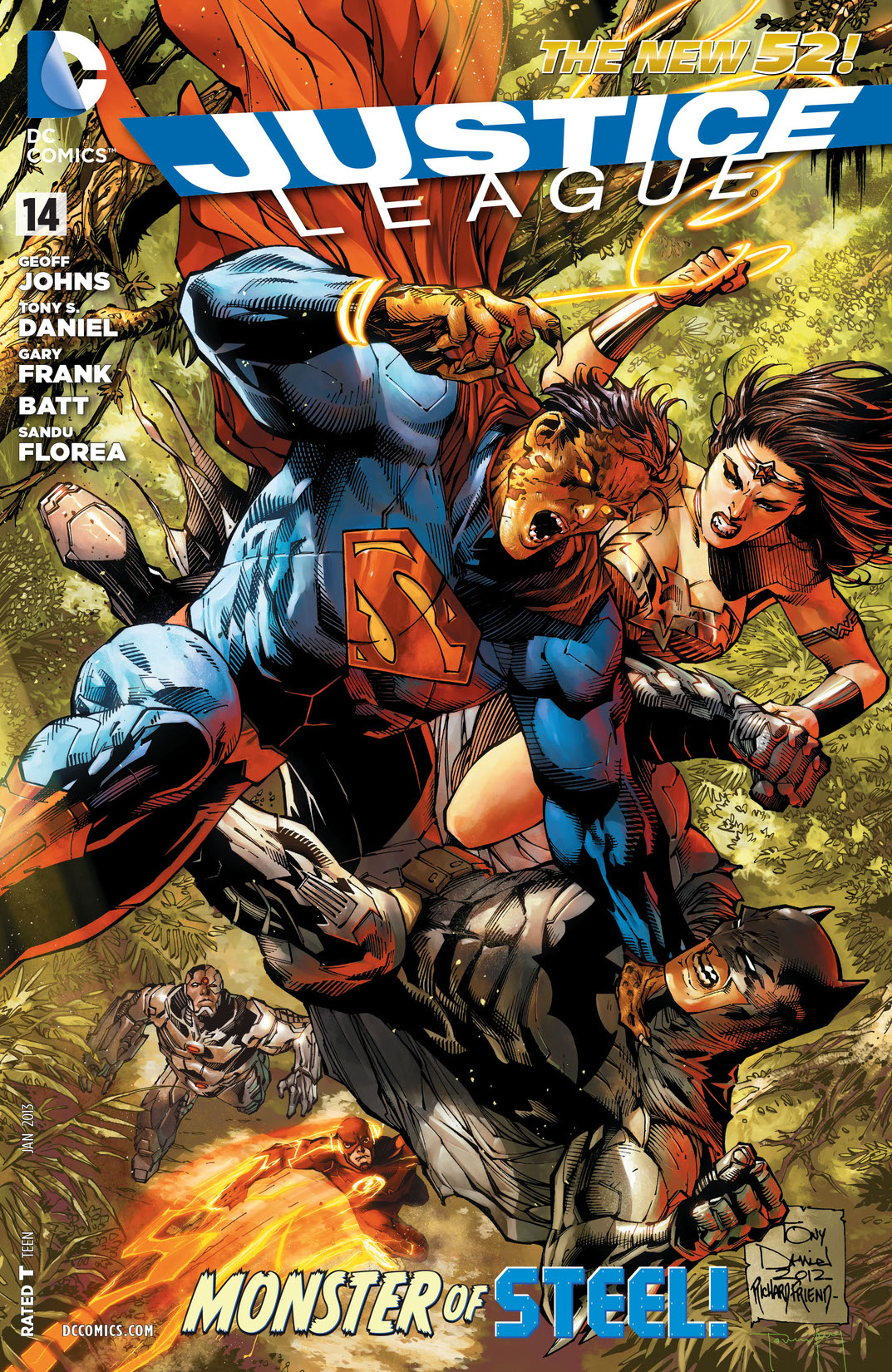 Justice League (2011-) #14 preview images