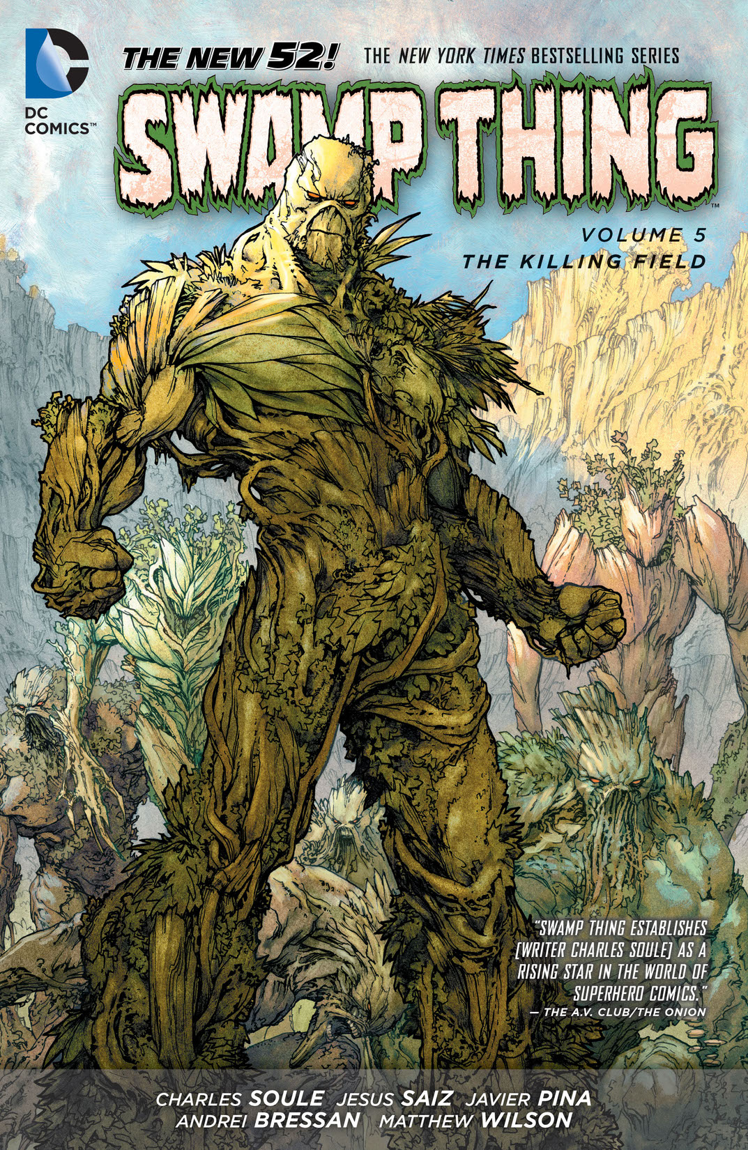 Swamp Thing Vol. 5: The Killing Field preview images