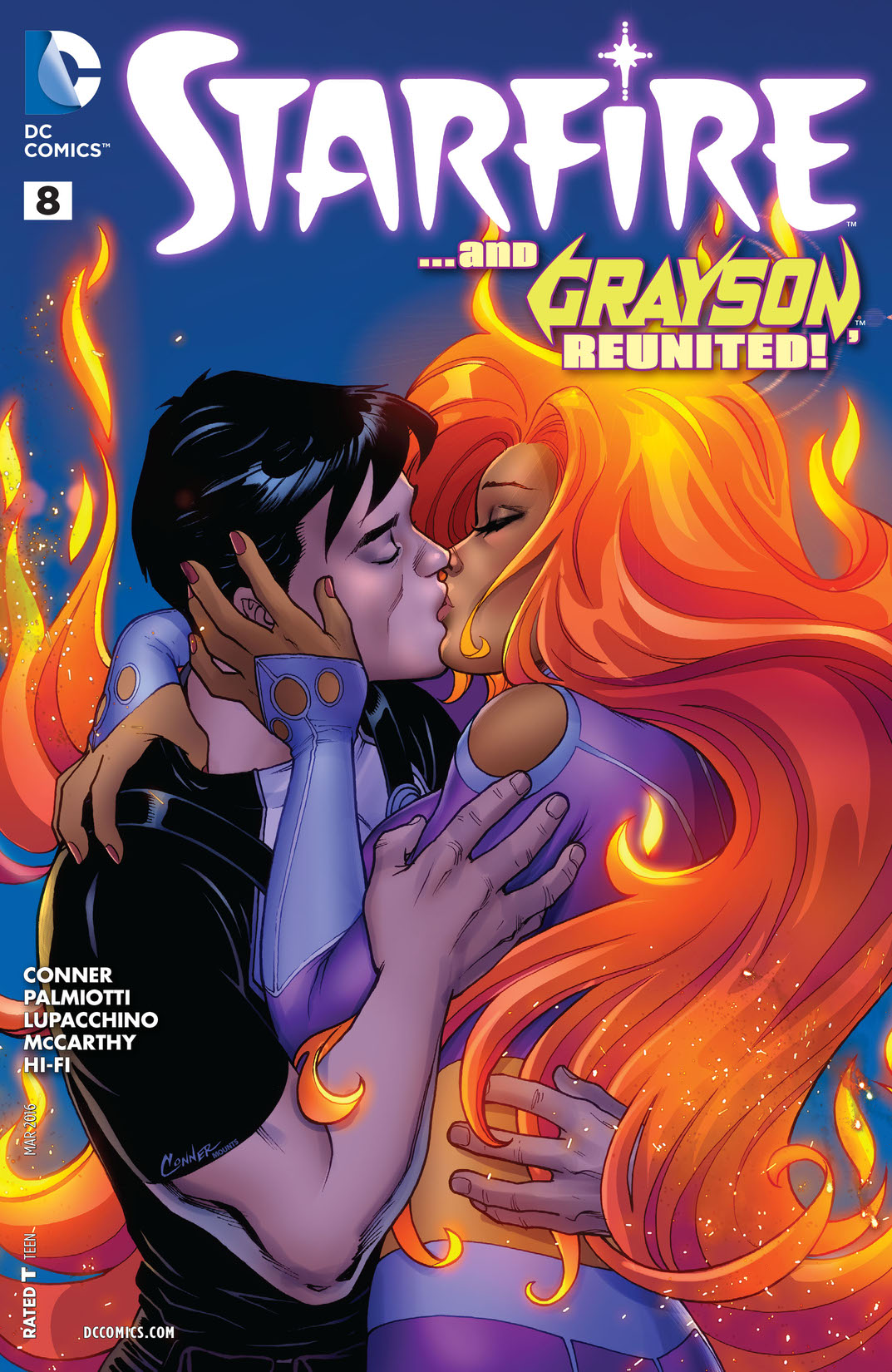 Starfire #8 preview images