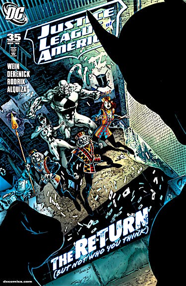Justice League of America (2006-) #35 preview images