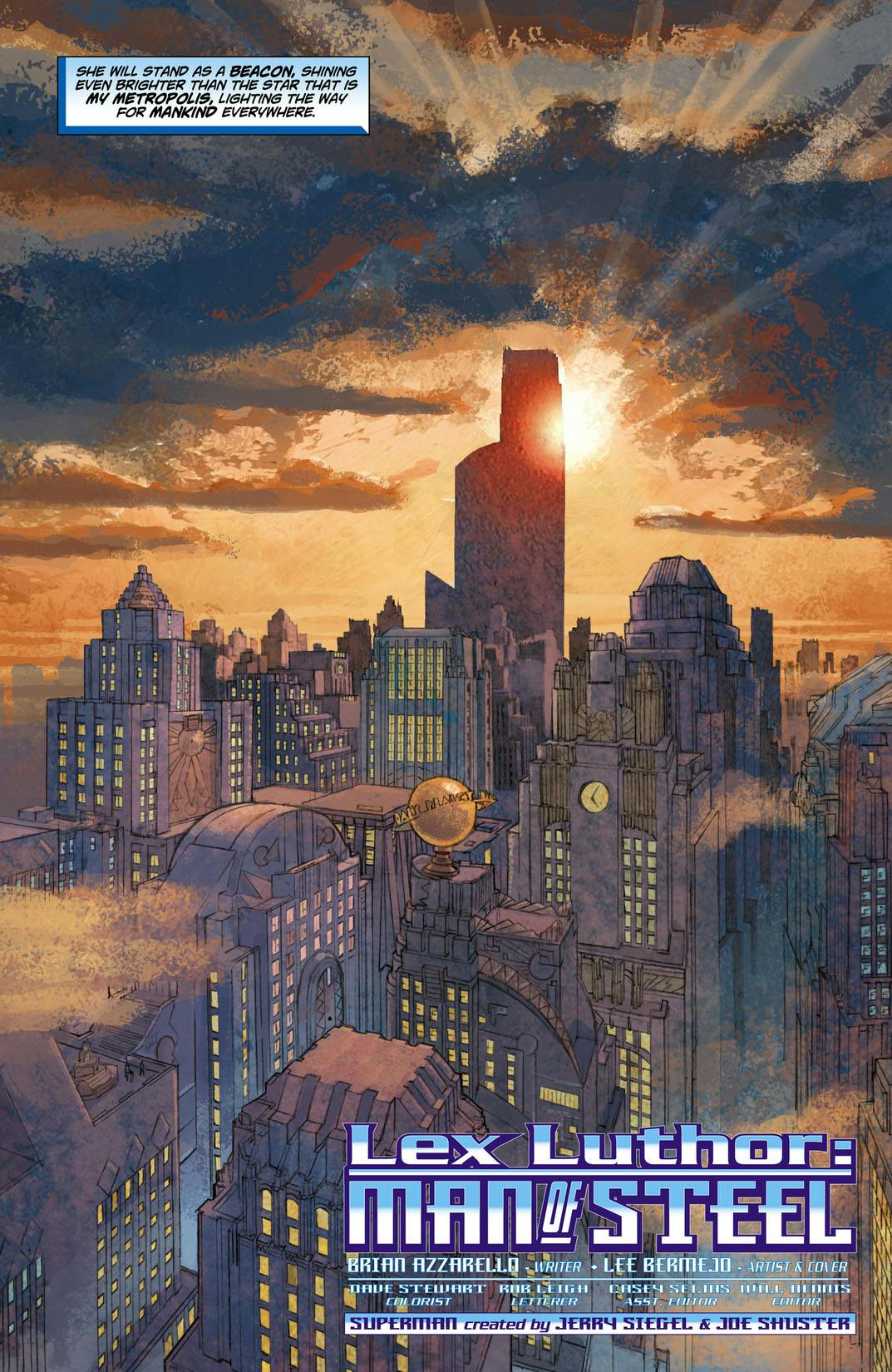Lex Luthor: Man of Steel series preview1