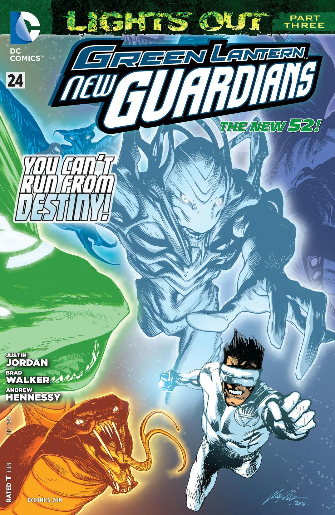 Green Lantern: New Guardians #24 preview images