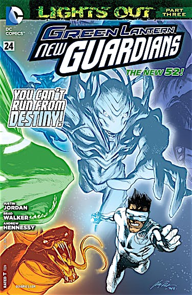 Green Lantern: New Guardians #24 preview images