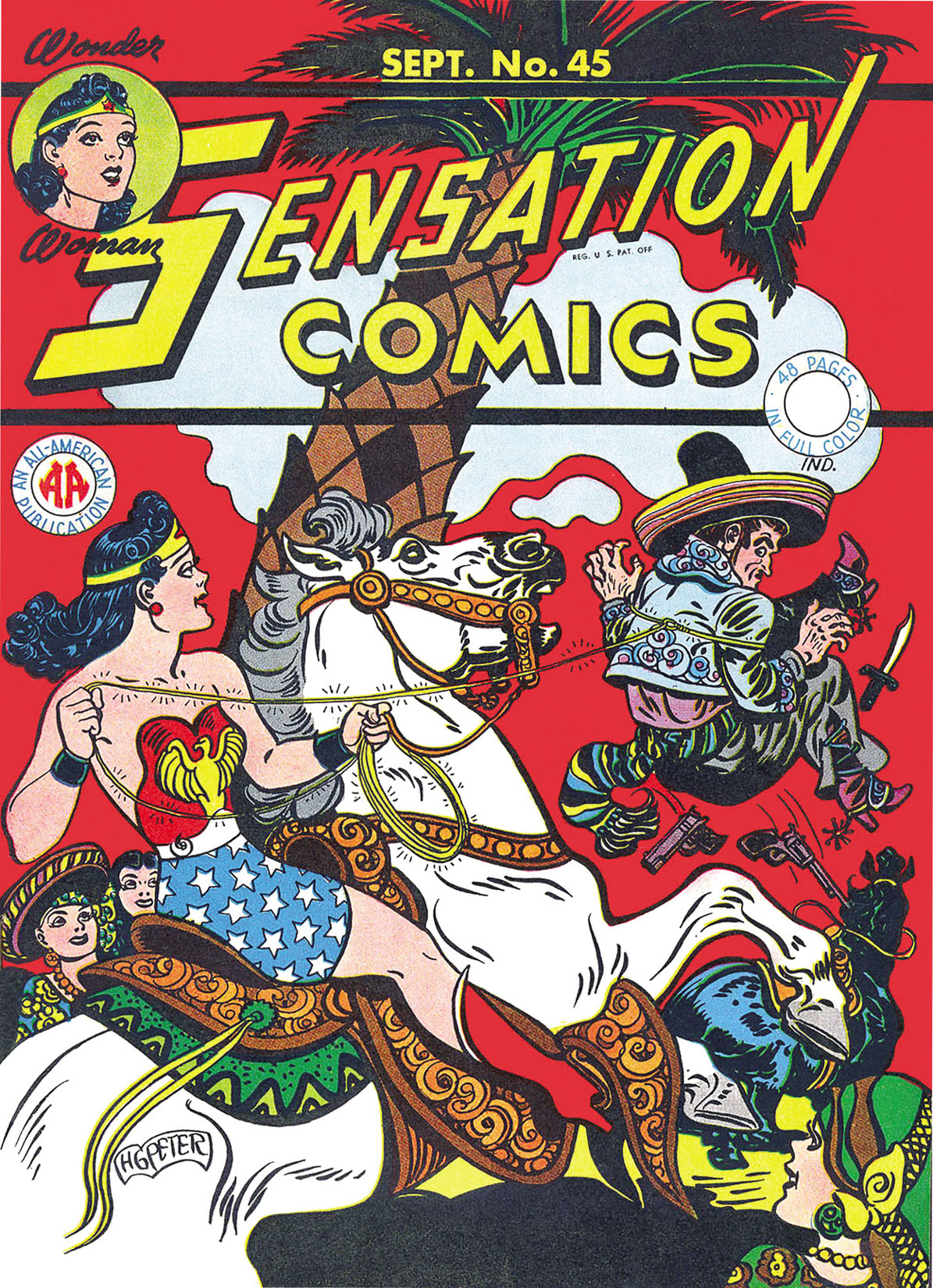 Sensation Comics #45 preview images