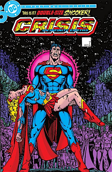 Crisis on Infinite Earths #7 preview images