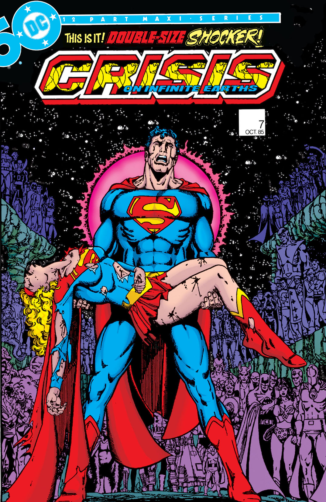 Crisis on Infinite Earths #7 preview images